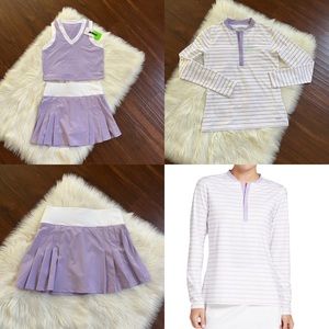 Bundle of PRINCE Tennis Skirt, Top and Pullover Size XS